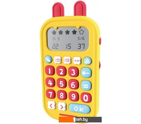  - Развивающие игрушки Alilo Обучающий калькулятор KS-1 60198 (желтый) - Обучающий калькулятор KS-1 60198 (желтый)