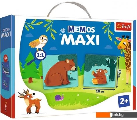  - Развивающие игрушки Trefl Мой первый мем. Животные и дети 02268 (24 эл) - Мой первый мем. Животные и дети 02268 (24 эл)