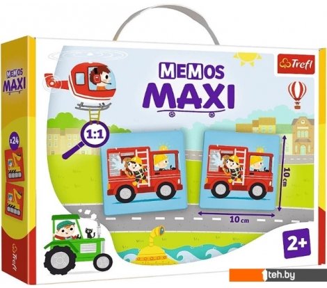  - Развивающие игрушки Trefl Мой первый мем. Транспортные средства 02267 (24 эл) - Мой первый мем. Транспортные средства 02267 (24 эл)