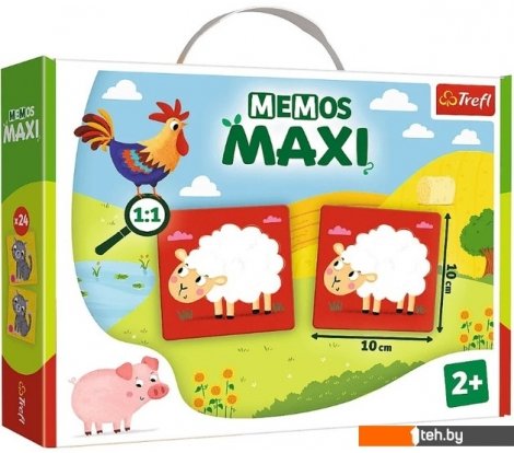  - Развивающие игрушки Trefl Мой первый мем. Ферма 02266 (24 эл) - Мой первый мем. Ферма 02266 (24 эл)