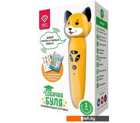 - Развивающие игрушки Bert Toys Собачка Буля 4630017947355 (желтый) - Собачка Буля 4630017947355 (желтый)
