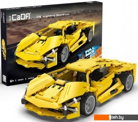  - Конструкторы CaDa C52021W Спортивный Автомобиль. Молния - C52021W Спортивный Автомобиль. Молния