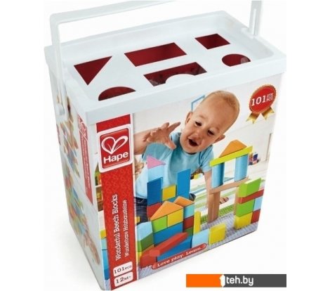  - Конструкторы Hape E8247_HP Замечательные блоки 3 в 1 - E8247_HP Замечательные блоки 3 в 1