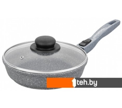  - Сковороды Elan Gallery Гармония вкуса 120593 (серый мрамор) - Гармония вкуса 120593 (серый мрамор)