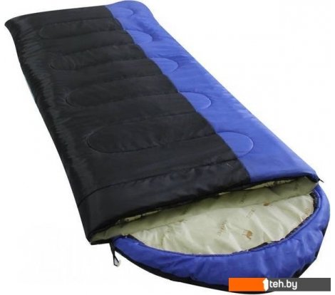 - Спальные мешки BalMax Аляска Camping Plus Series -10 (левая молния, синий/черный) - Аляска Camping Plus Series -10 (левая молния, синий/черный)