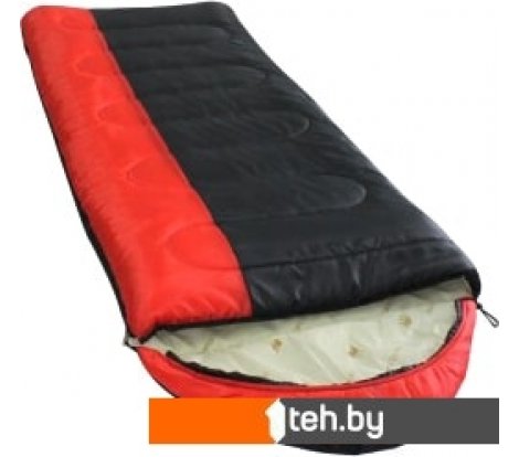 - Спальные мешки BalMax Аляска Camping Plus -15 (левая молния, черный/красный) - Аляска Camping Plus -15 (левая молния, черный/красный)