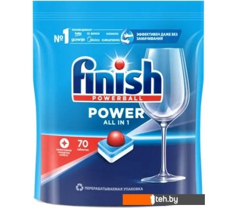 - Бытовая химия Finish All in One Бесфосфатные эффективное очищение и блеск (70 шт) - All in One Бесфосфатные эффективное очищение и блеск (70 шт)