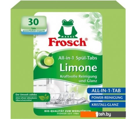  - Бытовая химия Frosch Лимон 30 шт - Лимон 30 шт