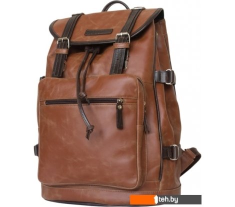  - Рюкзаки Carlo Gattini Volturno 3004-03 (коньяк/темно-коричневый) - Volturno 3004-03 (коньяк/темно-коричневый)