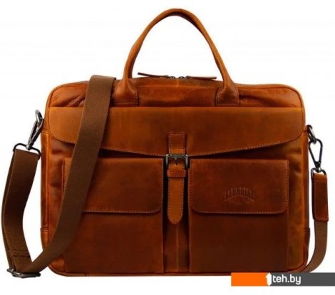  - Женские и мужские сумки Klondike 1896 Digger Carl KD1053-04 (коньяк) - Digger Carl KD1053-04 (коньяк)