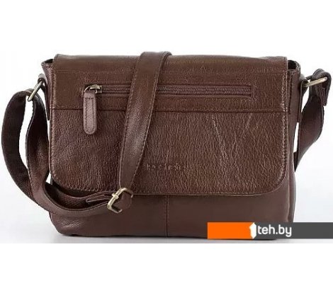  - Женские и мужские сумки Poshete 827-3641D-BRW (коричневый) - 827-3641D-BRW (коричневый)