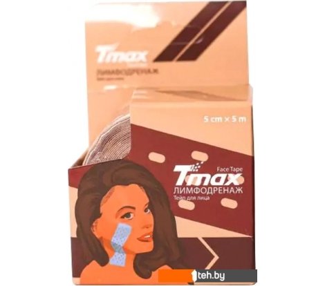  - Спортивная защита Tmax Beauty Tape Punch 5 см x 0.5 м (бежевый) - Beauty Tape Punch 5 см x 0.5 м (бежевый)