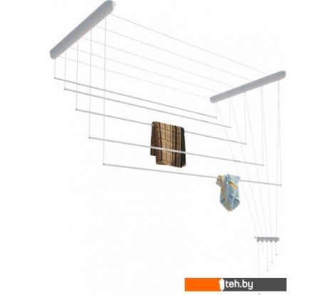  - Сушилки для белья Лиана потолочная, пластик белый, 1.2 м - потолочная, пластик белый, 1.2 м