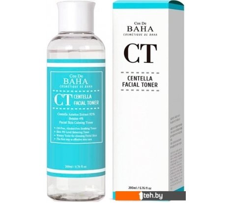  - Косметика по уходу за лицом Cos de Baha Тонер для лица Centella Facial Toner 200 мл - Тонер для лица Centella Facial Toner 200 мл