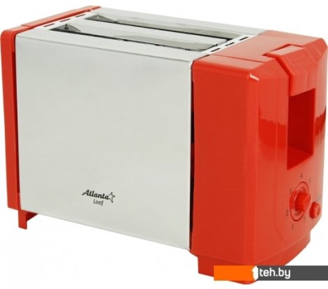  - Тостеры Atlanta ATH-1031 (красный) - ATH-1031 (красный)