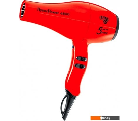  - Фены ETI Hyper Power 4800 (красный) - Hyper Power 4800 (красный)