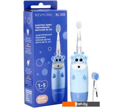  - Электрические зубные щетки и ирригаторы Revyline RL 025 Baby (синий) - RL 025 Baby (синий)