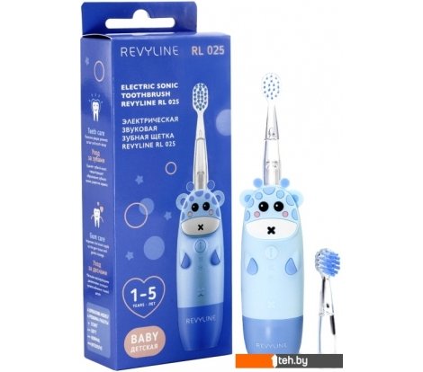  - Электрические зубные щетки и ирригаторы Revyline RL 025 Baby (синий) - RL 025 Baby (синий)