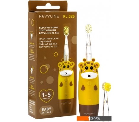  - Электрические зубные щетки и ирригаторы Revyline RL 025 Baby (желтый) - RL 025 Baby (желтый)