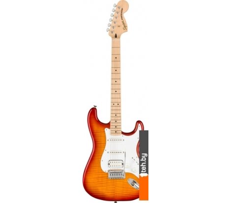 - Гитары Fender Squier Affinity Series Stratocaster FMT HSS Sienna Sunburst - Squier Affinity Series Stratocaster FMT HSS Sienna Sunburst