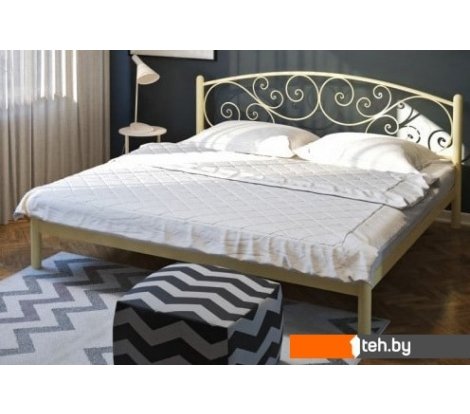  - Кровати ИП Князев Лилия 180x200 (белый) - Лилия 180x200 (белый)