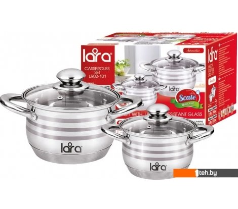 - Кастрюли Lara LR02-101 - LR02-101