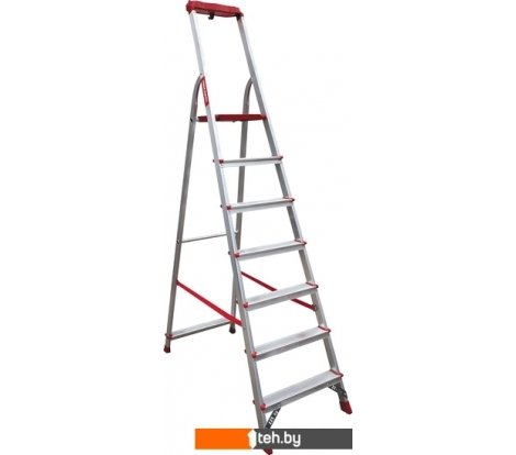  - Лестницы и стремянки Новая высота NV 3115 3115107 с органайзером (7 ступеней) - NV 3115 3115107 с органайзером (7 ступеней)