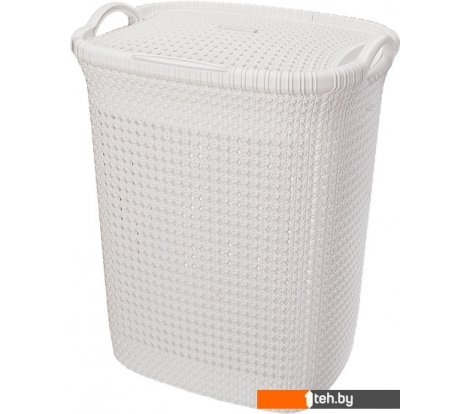  - Ящики, корзины, органайзеры Эльфпласт Paola 55 л (белый) - Paola 55 л (белый)