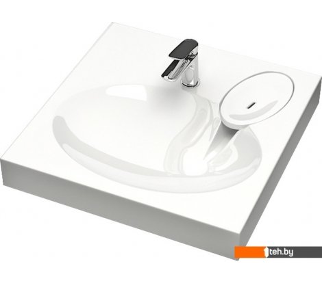  - Умывальники MARRBAXX Мэйси V5 (сигнально белый D1, с кронштейном, без сифона) - Мэйси V5 (сигнально белый D1, с кронштейном, без сифона)