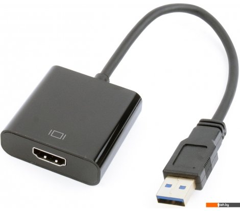  - Кабели, адаптеры, разветвители Cablexpert A-USB3-HDMI-02 - A-USB3-HDMI-02