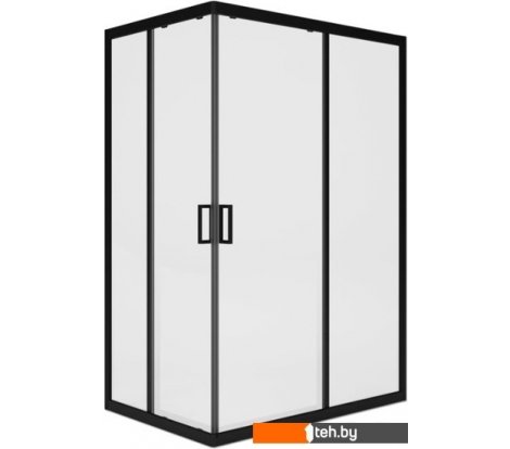 - Душевые кабины Метакам Universal Pro Black 120x80 KKS_014548 (прозрачное стекло) - Universal Pro Black 120x80 KKS_014548 (прозрачное стекло)