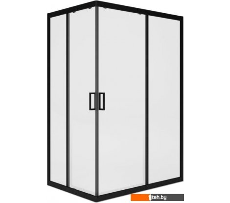  - Душевые кабины Метакам Universal Pro Black 120x80 KKS_014548 (прозрачное стекло) - Universal Pro Black 120x80 KKS_014548 (прозрачное стекло)