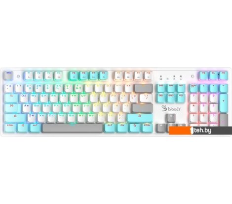 - Клавиатуры A4Tech Bloody S510N (белый, Bloody BLMS Red) - Bloody S510N (белый, Bloody BLMS Red)