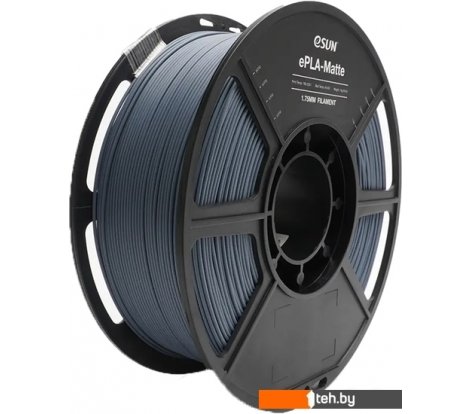 - Расходные материалы и аксессуары для 3D-печати eSUN ePLA-Matte 1.75 мм 1000 г (серый) - ePLA-Matte 1.75 мм 1000 г (серый)