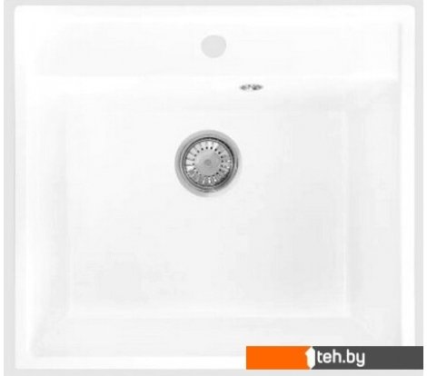  - Кухонные мойки Granrus GR-555 (белый) - GR-555 (белый)