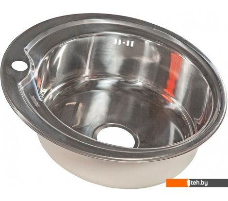  - Кухонные мойки Premial PL 510 (полированная, 0.8 мм) - PL 510 (полированная, 0.8 мм)