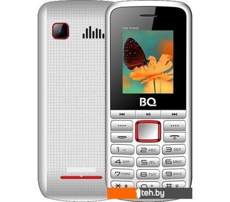  - Мобильные телефоны BQ BQ-1846 One Power (белый/красный) - BQ-1846 One Power (белый/красный)