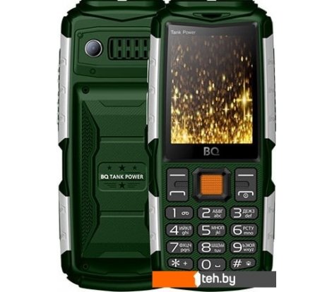  - Мобильные телефоны BQ BQ-2430 Tank Power (зеленый) - BQ-2430 Tank Power (зеленый)
