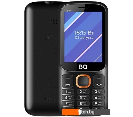  - Мобильные телефоны BQ BQ-2820 Step XL+ (черный/оранжевый) - BQ-2820 Step XL+ (черный/оранжевый)
