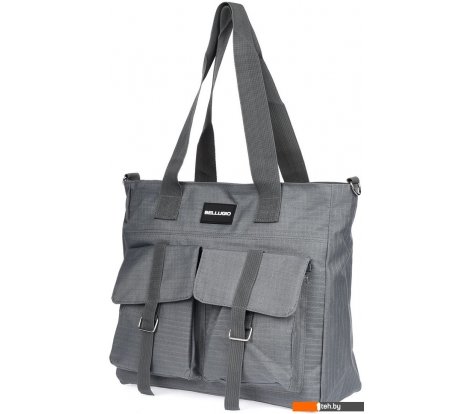  - Женские и мужские сумки Bellugio NN-8264 (серый) - NN-8264 (серый)