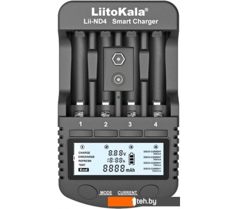  - Батарейки, аккумуляторы, зарядные LiitoKala Lii-ND4 - Lii-ND4