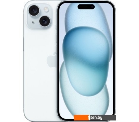  - Мобильные телефоны Apple iPhone 15 256GB (голубой) - iPhone 15 256GB (голубой)