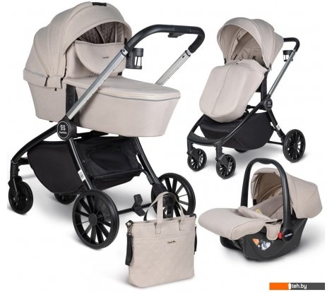  - Детские коляски и аксессуары Farfello Baby Shell 2023 BBS-003 (3 в 1, кофейный) - Baby Shell 2023 BBS-003 (3 в 1, кофейный)