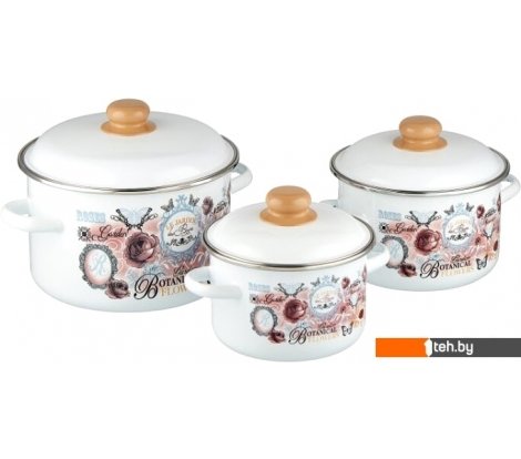  - Кастрюли Appetite Roses 1KB191M - Roses 1KB191M