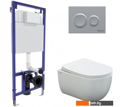  - Унитазы Berges Wasserhaus Ventas Rimless + Ventas Slim SO + Novum 525 + О2 043240 - Ventas Rimless + Ventas Slim SO + Novum 525 + О2 043240