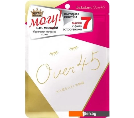  - Косметика по уходу за лицом Lululun Over 45 Pink Camellia 7 шт - Over 45 Pink Camellia 7 шт