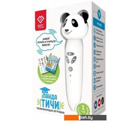  - Развивающие игрушки Bert Toys Панда Тичи 4630017947362 (белый) - Панда Тичи 4630017947362 (белый)
