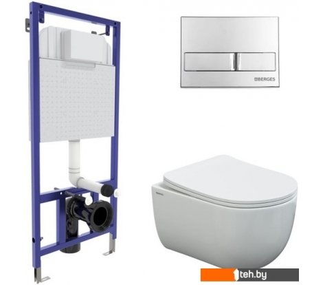  - Унитазы Berges Wasserhaus Ventas Rimless 043237 (с сиденьем) - Ventas Rimless 043237 (с сиденьем)