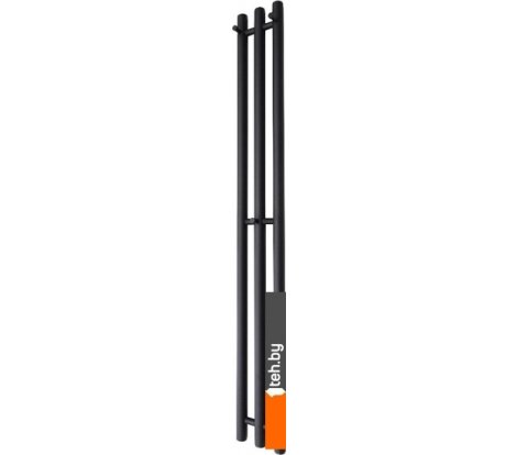  - Полотенцесушители Маргроид Ferrum Inaro СНШ 150x6x12 6 крючков, Черный матовый, скрытого монтажа, таймер справа - Ferrum Inaro СНШ 150x6x12 6 крючков, Черный матовый, скрытого монтажа, таймер справа