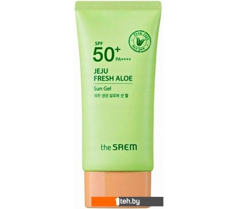  - Косметика по уходу за лицом The Saem Гель для лица Jeju Fresh Aloe Sun Gel (50 мл) - Гель для лица Jeju Fresh Aloe Sun Gel (50 мл)